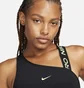 Топ женский Nike Pro Swoosh Medium-Support Asymmetrical Sports Bra Black DM0570-011