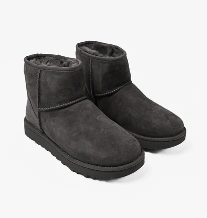 Уггі жіночі UGG Classic Mini Ii Grey 1016222-GREY