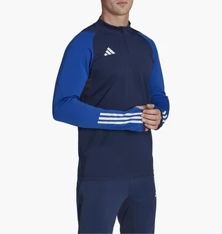 Олімпійка чоловіча Adidas Long-Sleeve T-Shirt Tiro23 C Tr Top Blue HK7645