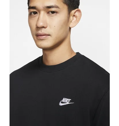 Свитшот мужской Nike M Nsw Club Crw Ft Black BV2666-010