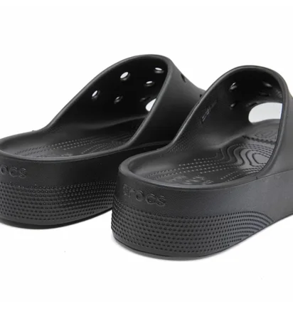 Тапочки мужские Crocs Classic Platform Slide Black 208180-001