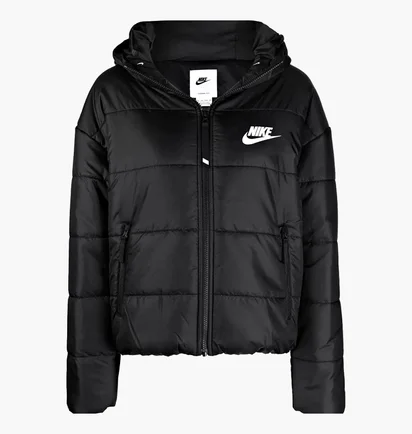 Пуховик жіночий Nike W Nsw Tf Rpl Classic Hd Jkt Black DJ6995-010