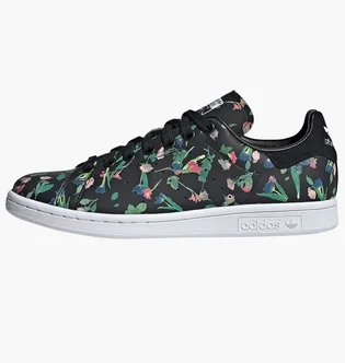 Кроссовки женские Adidas Stan Smith Wmns Black Floral Ee4893