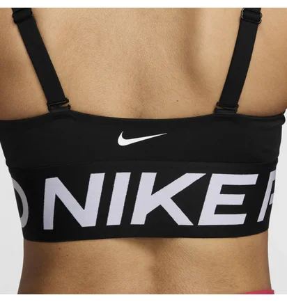 Топ женский Nike W Np Indy Plunge Bra Bold Black HF7324-010