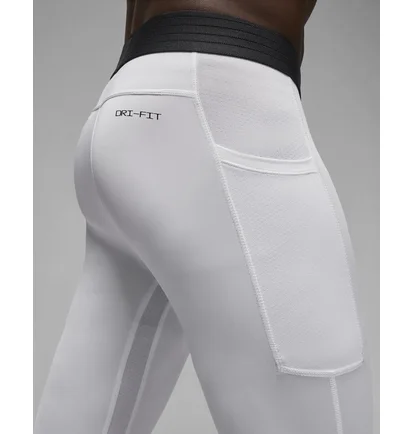 Термобелье мужское Air Jordan Sport Dri-Fit S 3/4 Tights White Dx3139-100