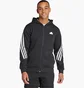 Толстовка мужская Adidas Future Icons 3-Stripes Full Zip Hoodie Black IR9159