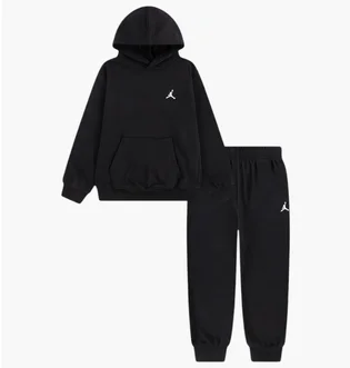 Спортивний костюм дитячий Air Jordan Mj Brkln Ft Po Set Noir Black 85F123-023