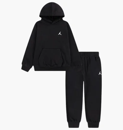 Спортивний костюм дитячий Air Jordan Mj Brkln Ft Po Set Noir Black 85F123-023
