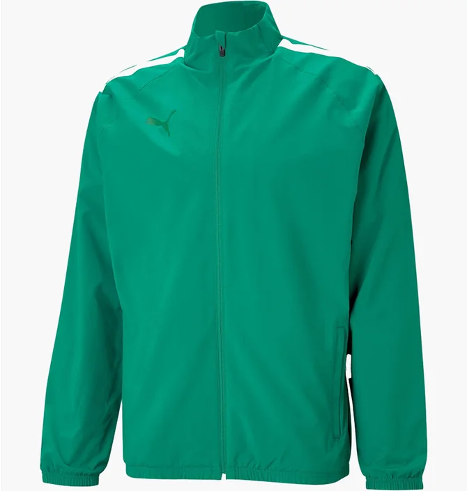 Олимпийка мужская Puma Teamliga Sideline Jacket Green 657259-005