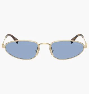 Сонцезахисні окуляри жіночі MIU MIU Light Blue/Gold A52S-ZVN60O-52