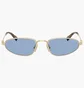 Солнцезащитные очки женские MIU MIU Light Blue/Gold A52S-ZVN60O-52