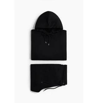 Спортивный костюм мужской H&M Loose Fit Black 1099732001