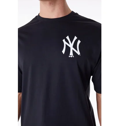 Футболка мужская NEW ERA New York Yankees Mlb Essential Oversized T-Shirt Black 60416723