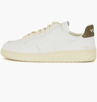 Кеды женские Veja V-12 Stitch O.T. Leather White XS2003679A