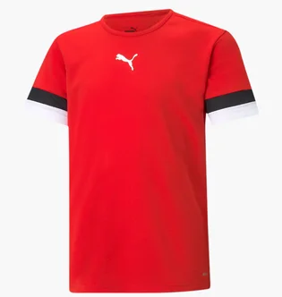 Футболка детская Puma Teamrise Jersey Red 704938-01