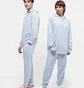 Штаны мужские Converse Chev Fleece Pant Ft Cloudy Daze Light Blue 10023873-050