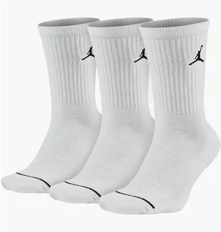 Шкарпетки унісекс Nike J Cush Poly Crew White (3 пари) DX9632-100