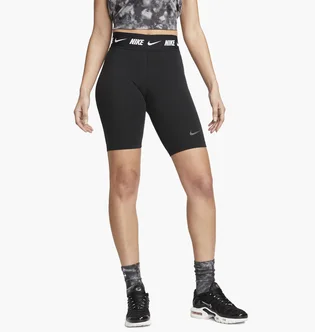 Шорты женские Nike Sportswear High-Waisted Biker Shorts Black FJ6995-010