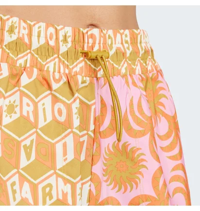 Шорты женские Adidas X Farm Rio Pacer Shorts Orange IN3749