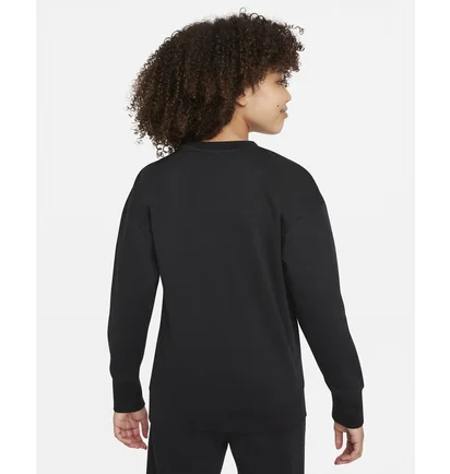 Свитшот детский Nike G NSW CLUB FLC BF CREW LBR Black DD7473-010