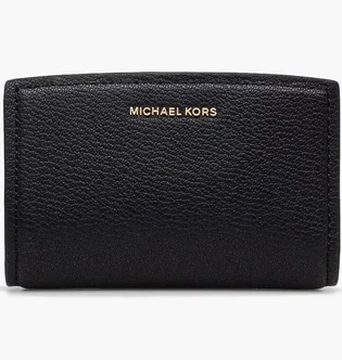 Кошелек унисекс Michael Kors Bryant Medium Pebbled Leather Wallet Black 32S5GYTZ2L