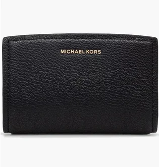 Кошелек унисекс Michael Kors Bryant Medium Pebbled Leather Wallet Black 32S5GYTZ2L