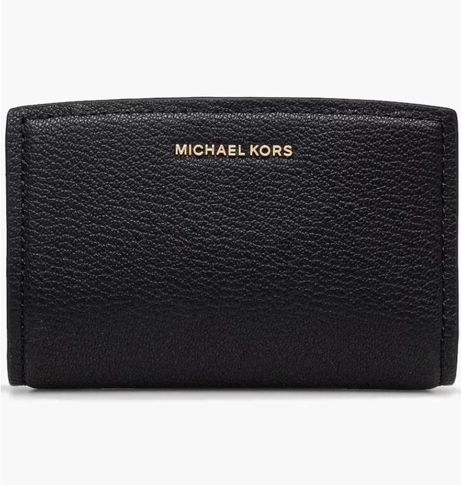 Гаманець унісекс Michael Kors Bryant Medium Pebbled Leather Wallet Black 32S5GYTZ2L