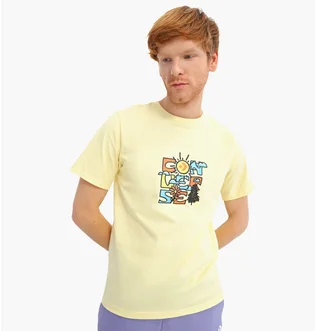 Футболка мужская Converse Mother Nature Tee Yellow 10023787-231