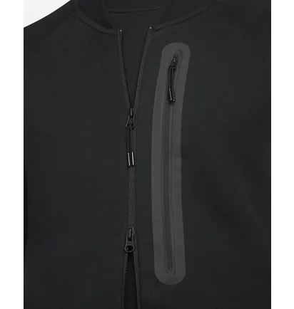 Бомбер мужской Nike Sportswear Tech Fleece Black FB8008-010