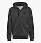 Толстовка чоловіча Adidas Essentials Fleece 3-Stripes Full-Zip Hoodie Grey HB0042