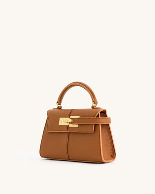 Сумка жіноча JW PEI Elise Top Handle Bag Brown BB2023BG78433JWP