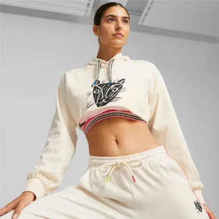 Худі жіноче Puma X LemlemS Cropped Long Sleeve Training Tee Beige 523961-33