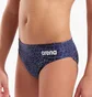 Плавки мужские Arena Snakeskin Swim Briefs Blue 010162-700