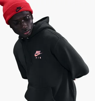 Худи мужское Nike Sportswear Club Pullover Fleece Black IF1767-045