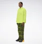 Рубашка унисекс Reebok Pyer Moss Draped Button-Down Shirt Green He8137