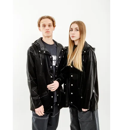 Куртка унісекс Rains Jackets Black 1201-VELVETBLACK