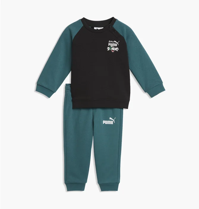 Спортивний костюм дитячий Puma Minicats Super Green/Black 693290-41