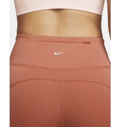 Легінси жіночі Nike Epic Luxe WomenS Mid-Rise Pocket Leggings Orange CN8041-827