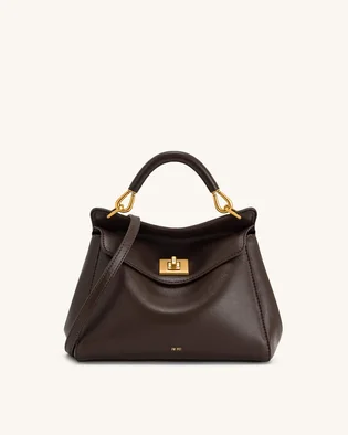 Сумка жіноча JW PEI Lucia Classic Top Handbag Brown BB2024BG108657JWP