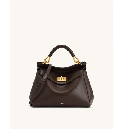 Сумка жіноча JW PEI Lucia Classic Top Handbag Brown BB2024BG108657JWP