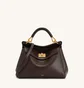 Сумка жіноча JW PEI Lucia Classic Top Handbag Brown BB2024BG108657JWP
