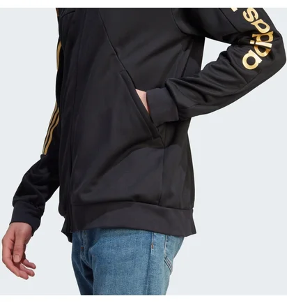 Олимпийка мужская Adidas Tiro Wordmark Track Jacket Black IM2920