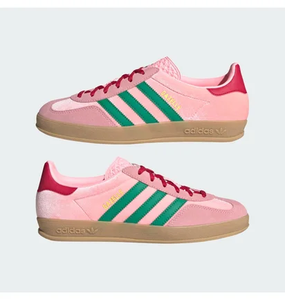 Кроссовки женские Adidas Gazelle Indoor Pink JI2713