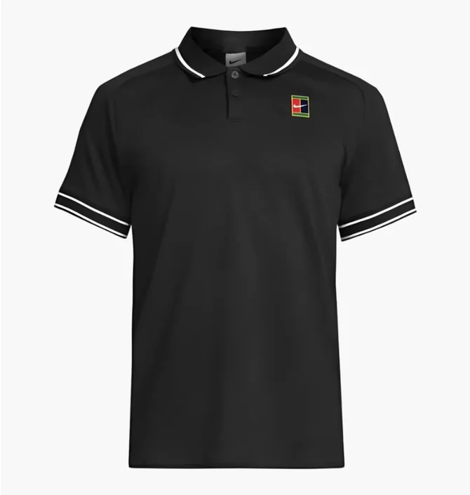 Поло мужское Nike Court Heritage Black FQ2101-010