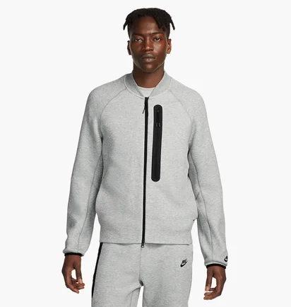 Бомбер чоловічий Nike Sportswear Tech Fleece Bomber Jacket Grey FB8008-063