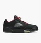 Кросівки чоловічі Air Jordan 5 Retro Low Sp Black Dm4640-036