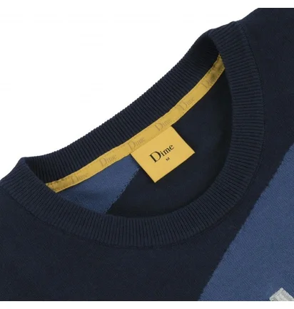 Кофта мужская Dime Wave Striped Blue/Black DIMESP4NVY