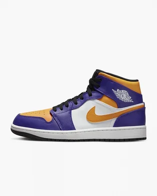Кроссовки мужские Air Jordan 1 Mid Violet Dq8426-517