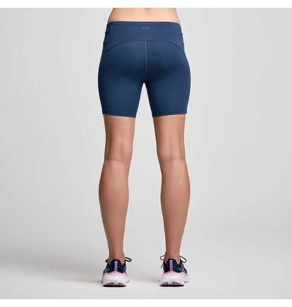 Шорты женские Saucony Fortify 6 Short Blue SAW800451-NVH