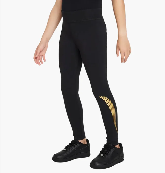Лосины детские Nike G Nsw Fvrt Hr Tght Shne Black FJ6164-010